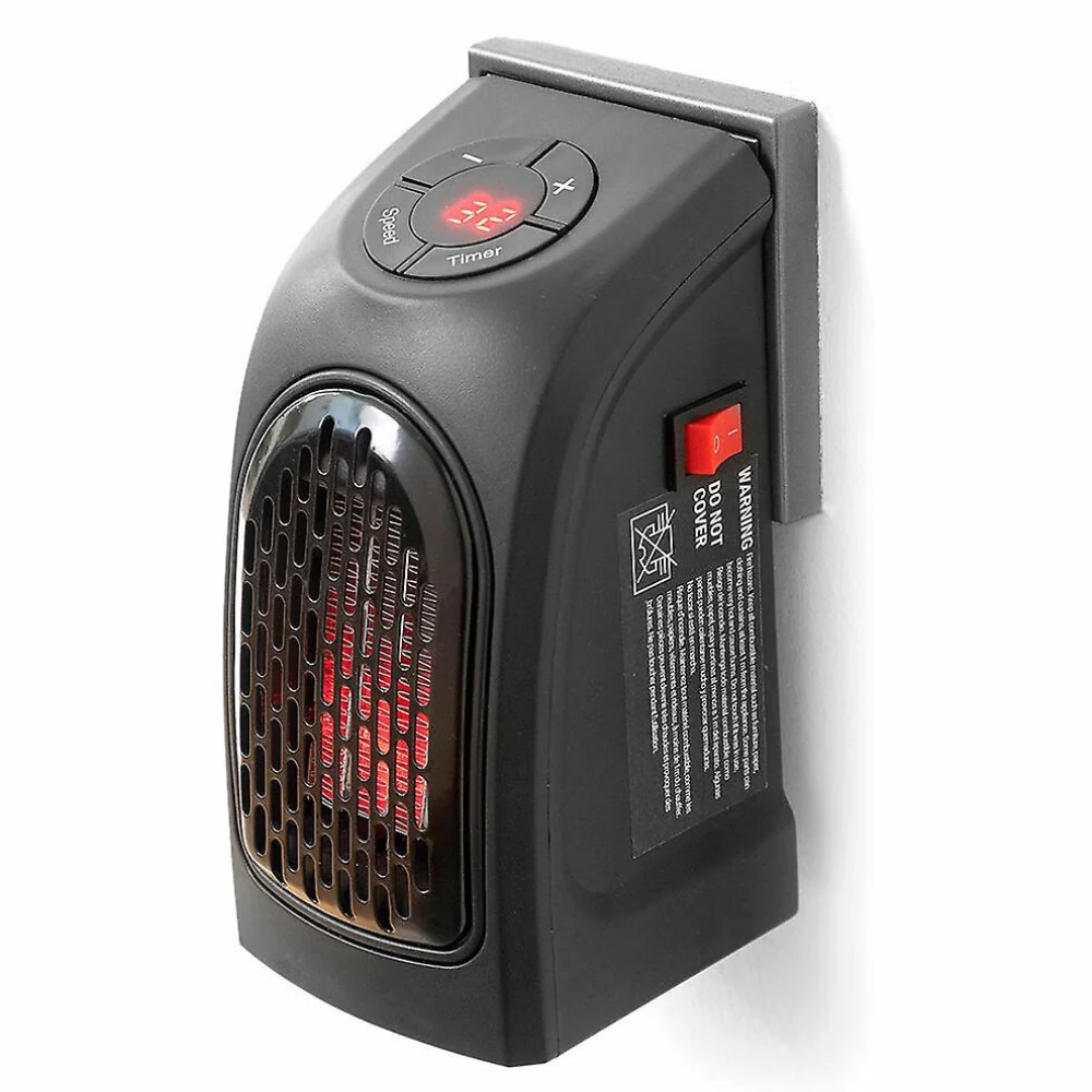 Portable Plug-In Electric Fan Heater with Thermostat - Image 3