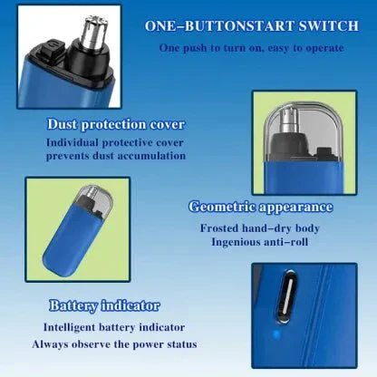 Portable & Rechargeable Nose Hair Trimmer - Precision Grooming On-the-Go - Image 7