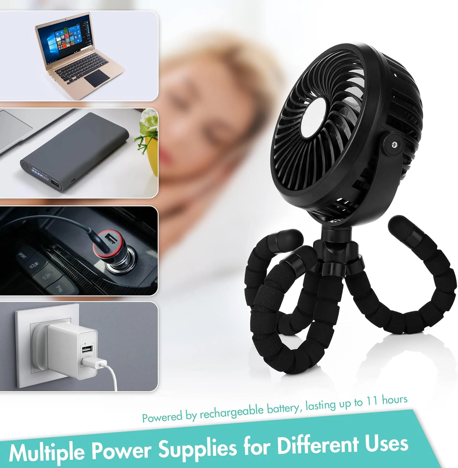 Portable Stroller Fan - Image 6