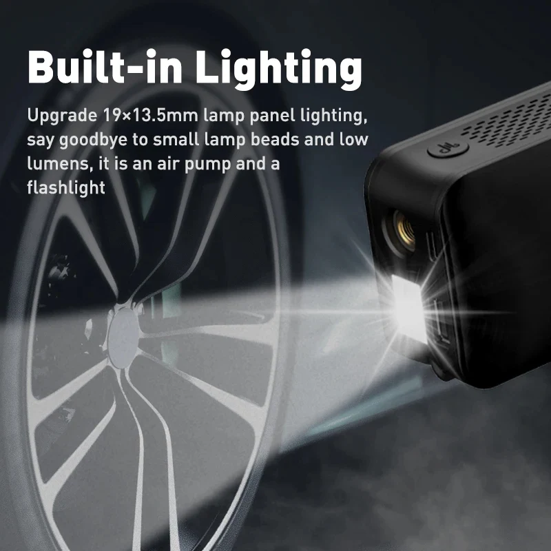Portable Tire Inflator with Rechargeable Battery - Image 5