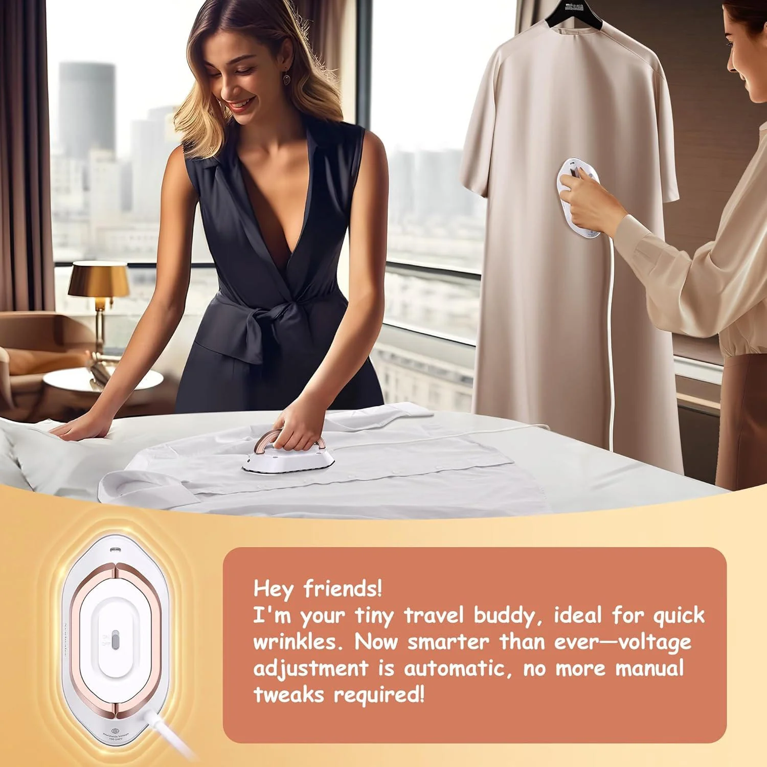 Portable Travel Iron - Image 2