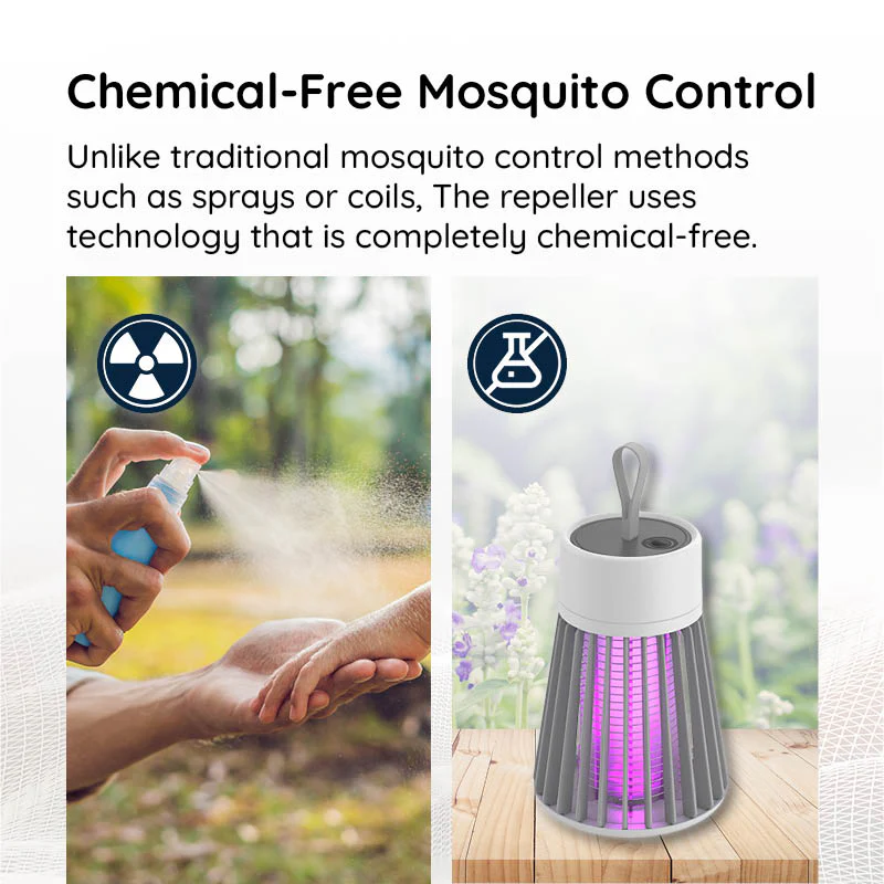 Portable USB Rechargeable Repellent Lamp - Image 7