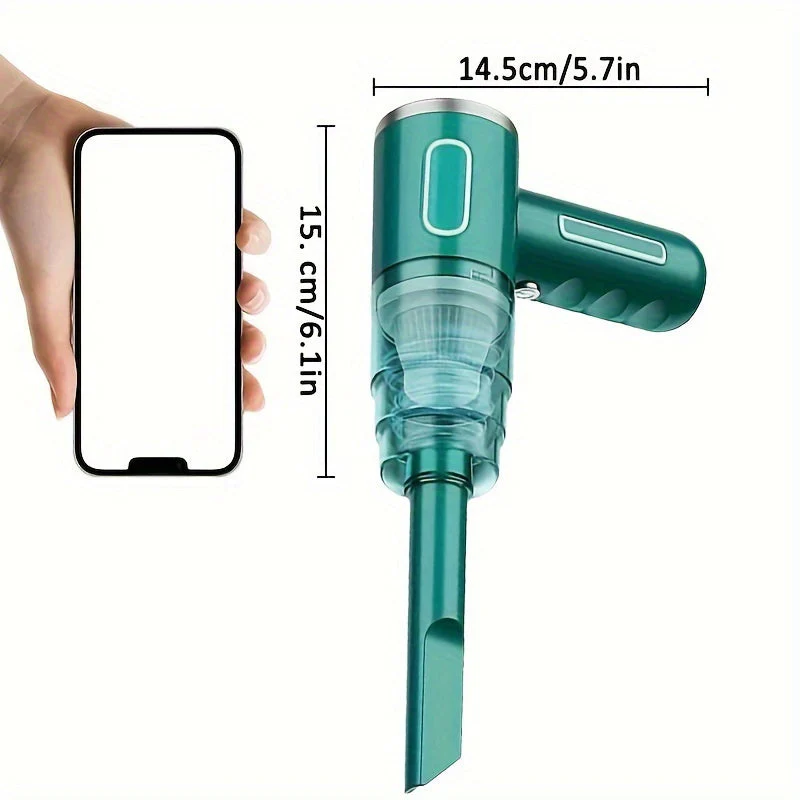 Portable USB Rechargeable Vacuum Cleaner for Car and Home - Image 4