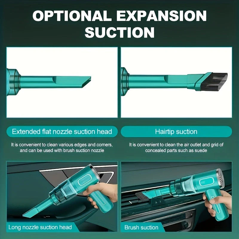 Portable USB Rechargeable Vacuum Cleaner for Car and Home - Image 5