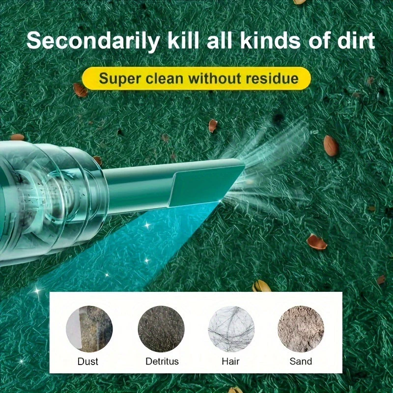 Portable USB Rechargeable Vacuum Cleaner for Car and Home - Image 6