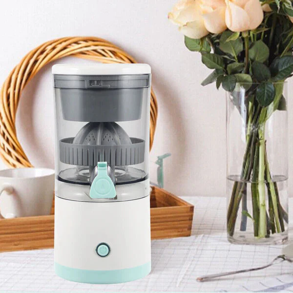 Portable Wireless Electric Fresh Orange Citrus Squeezer Juicer - Image 2