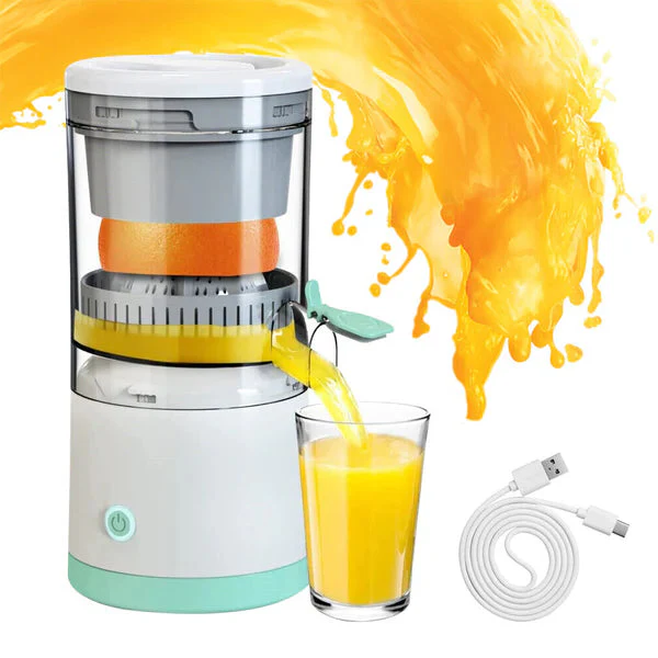 Portable Wireless Electric Fresh Orange Citrus Squeezer Juicer - Image 3