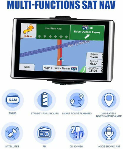 Premium 7-Inch Gps Navigation System For Cars And Trucks - Image 4
