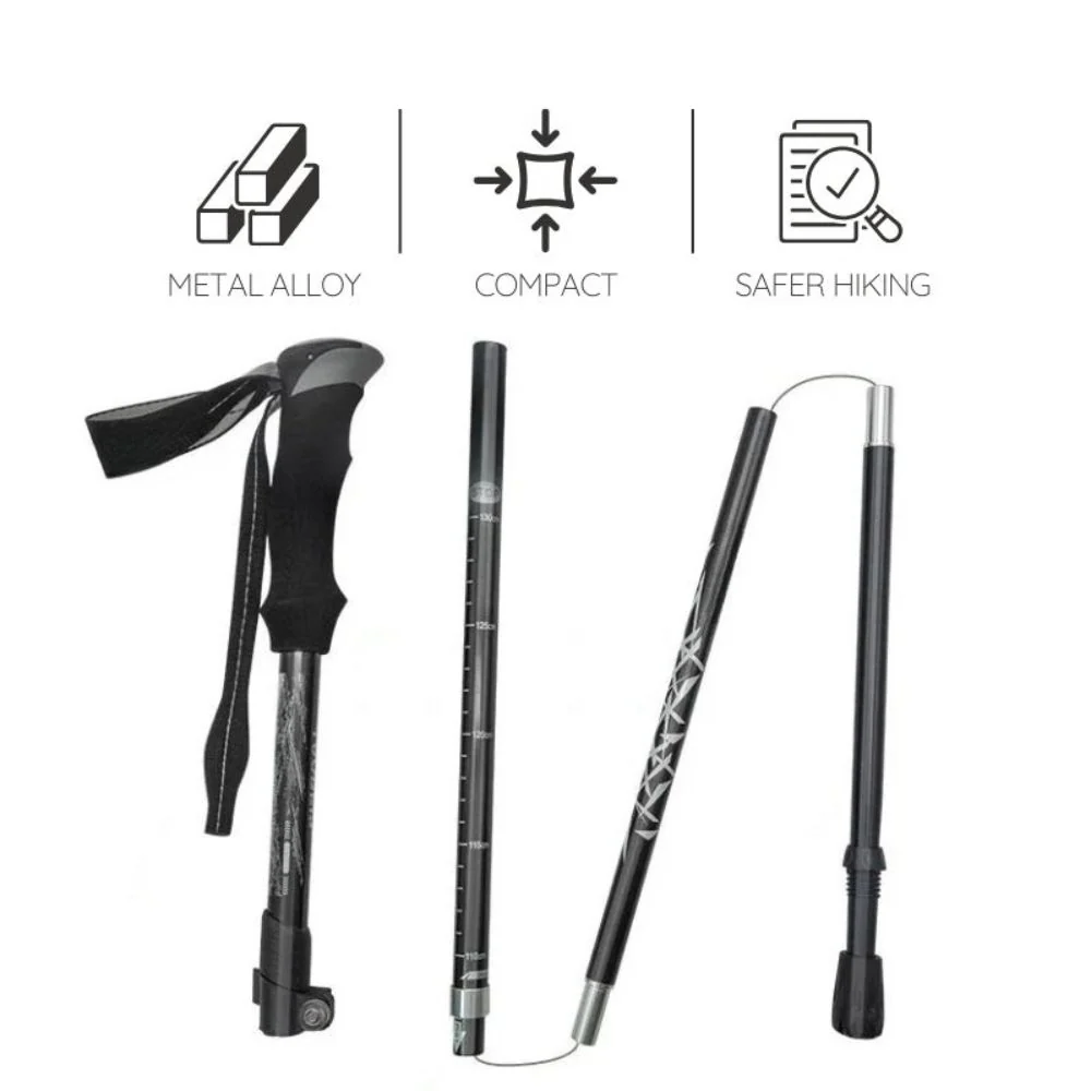 Premium Automatic Retractable Hiking Stick - Image 10