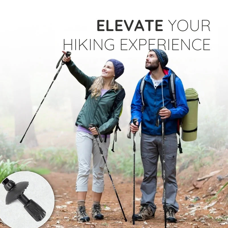 Premium Automatic Retractable Hiking Stick - Image 3
