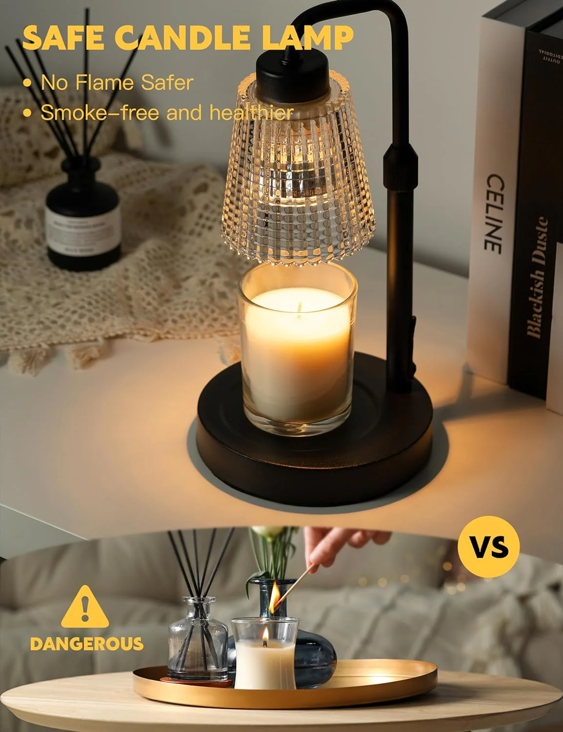 Dimmable Candle Lamp Warmer - Image 3