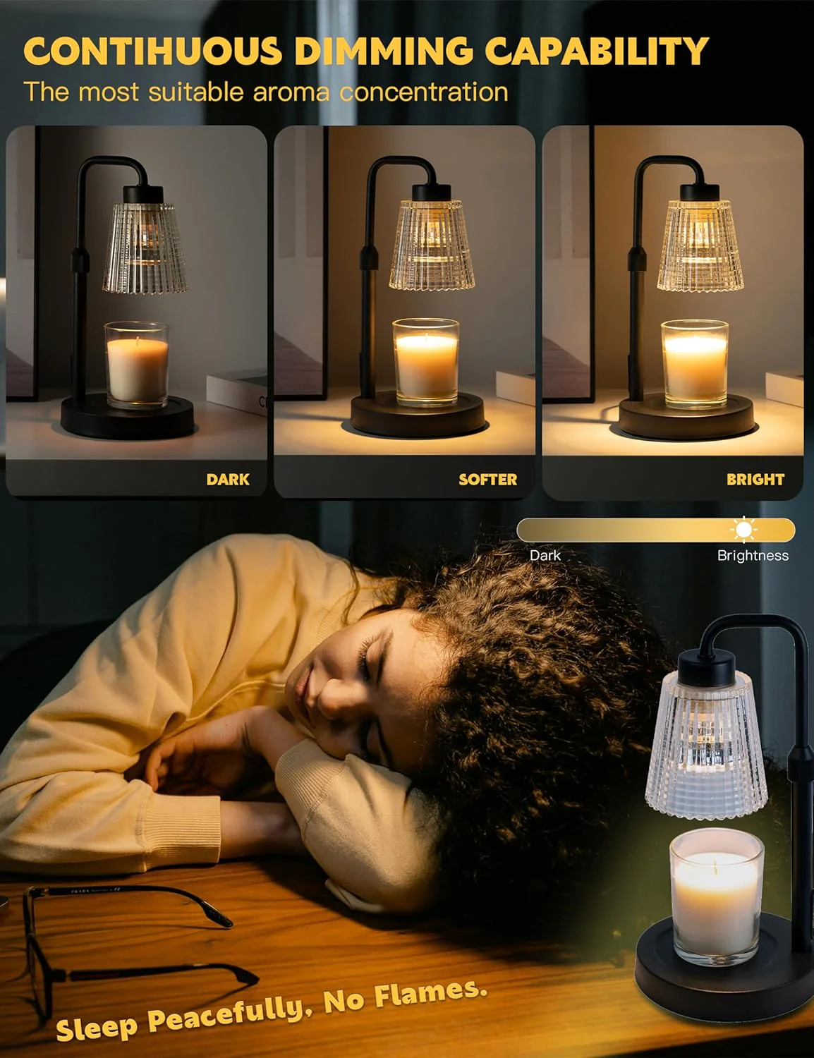 Dimmable Candle Lamp Warmer - Image 4
