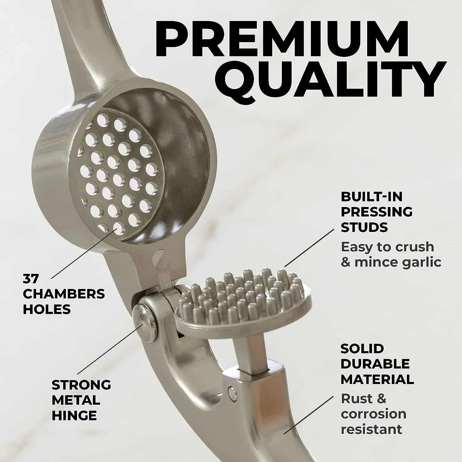 Premium Garlic Press Mincer - Image 4
