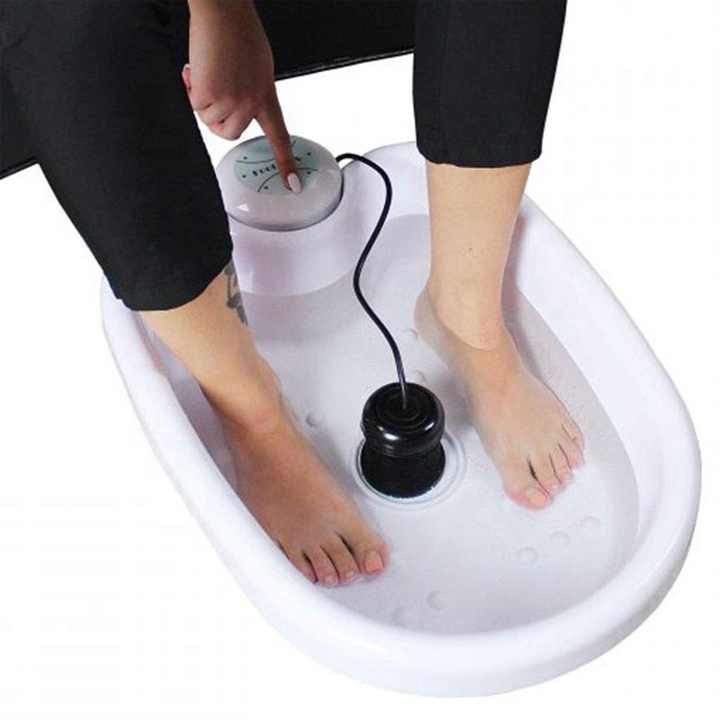Premium Ionic Foot Detox Cleanse Vibrating Whirlpool Soak Bath - Image 6