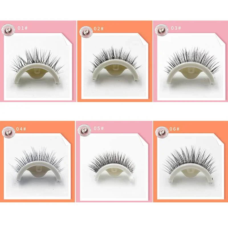 Premium Reusable Self-Adhesive Eyelashes - Image 2