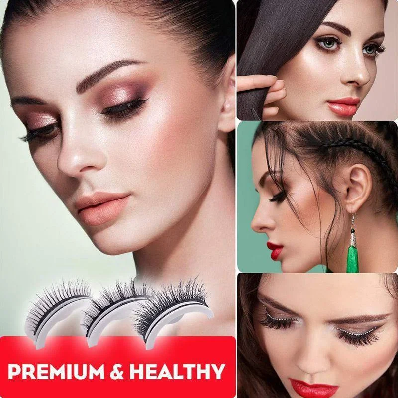 Premium Reusable Self-Adhesive Eyelashes - Image 5