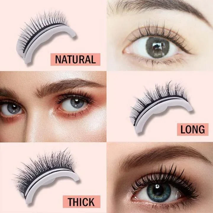 Premium Reusable Self-Adhesive Eyelashes - Image 8