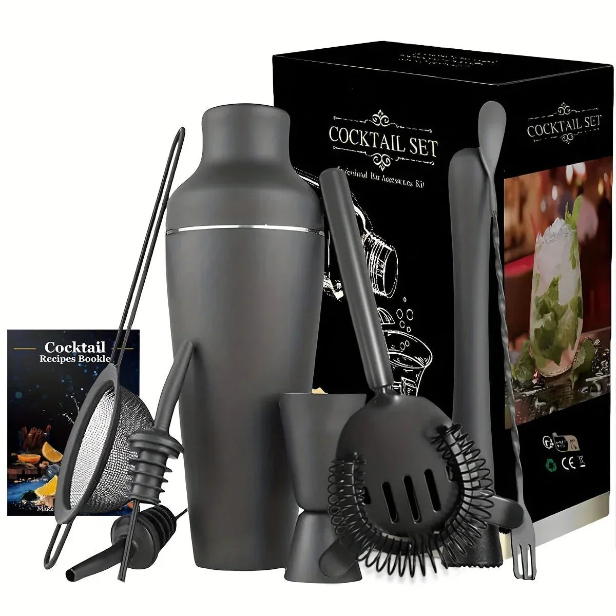 Premium Stainless Steel Cocktail Set - Image 2