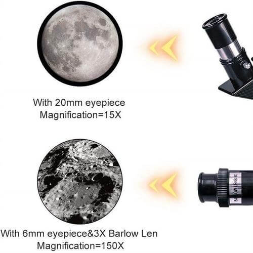 Professional Astronomical Telescope - Moon-Watching W/ Tripod Table Present - 150x Zoom - Image 2