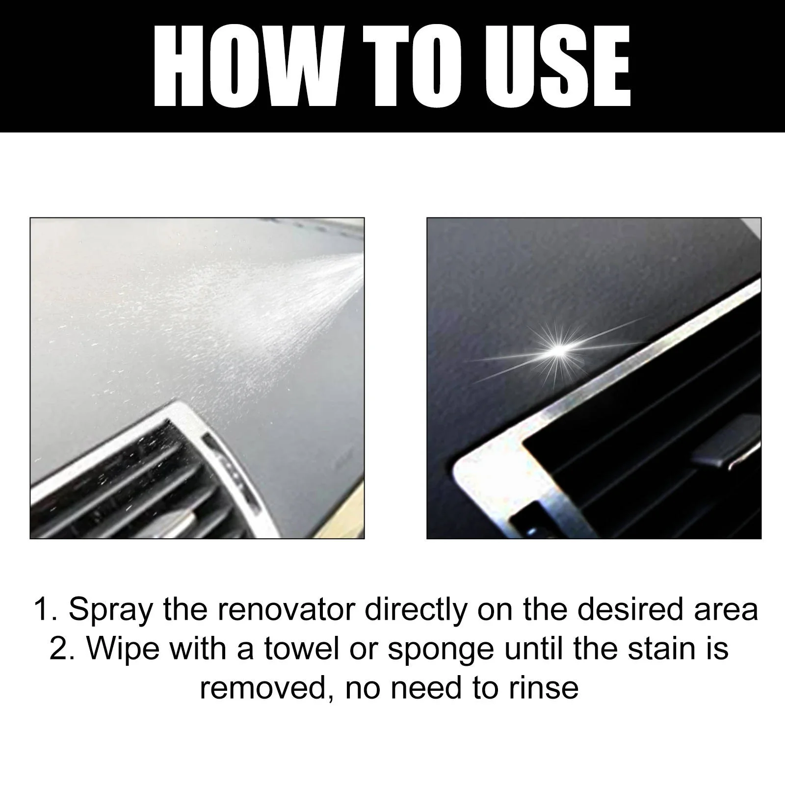Professional Car Interior Cleaner Set of 3 - Image 6