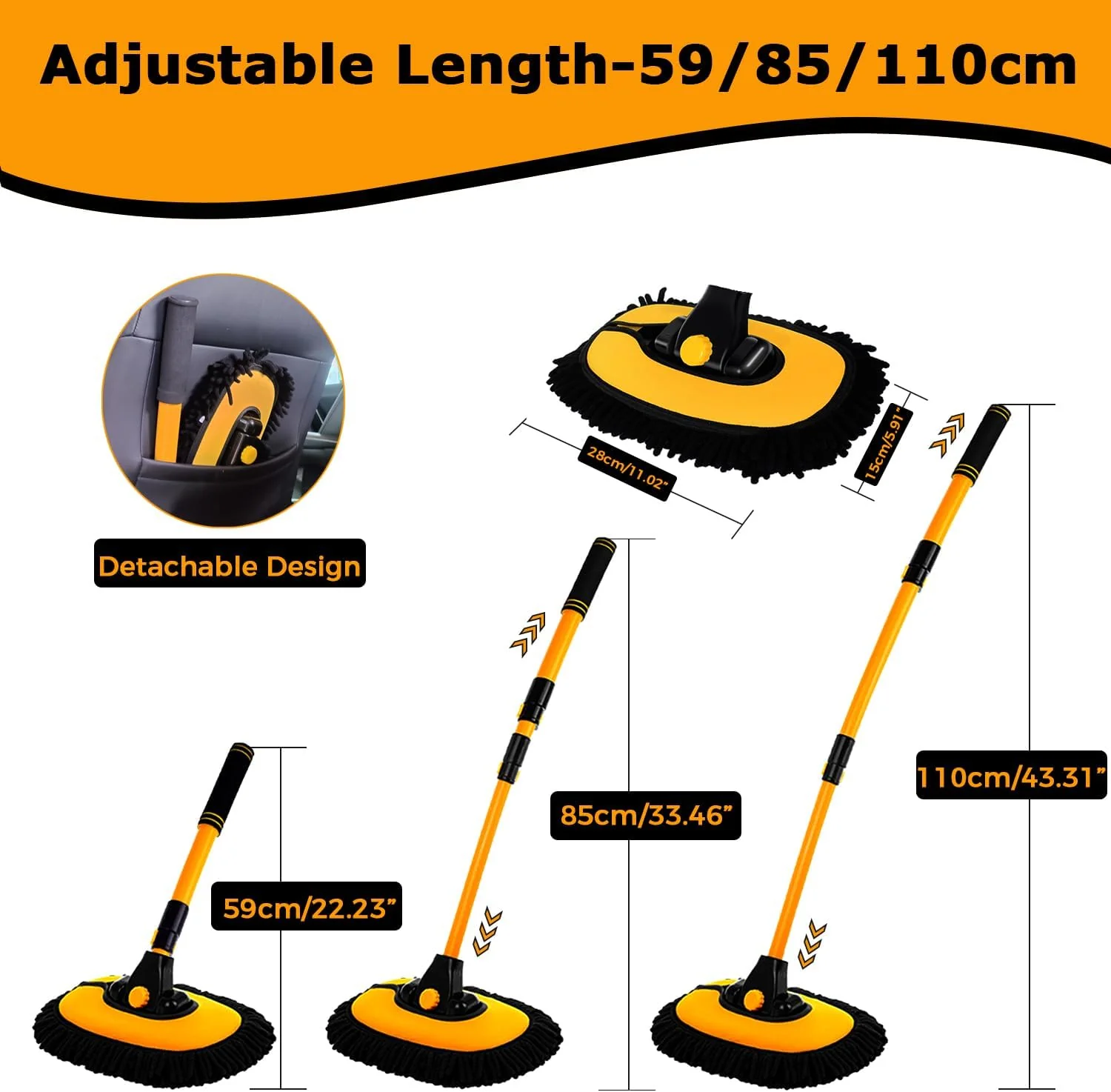 Professional Car Wash Brush - Image 8