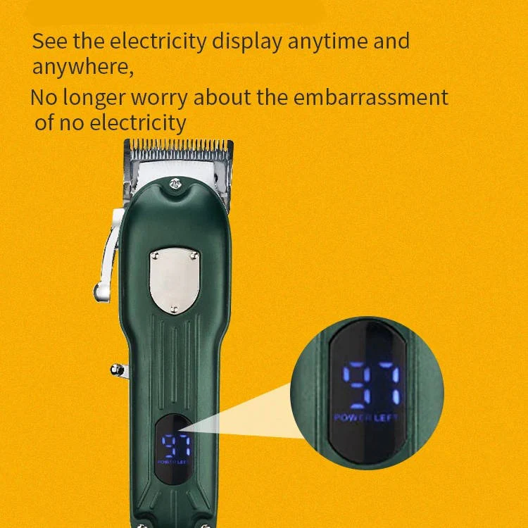 Professional Dog Hair Clipper All Metal Rechargeable - Image 4
