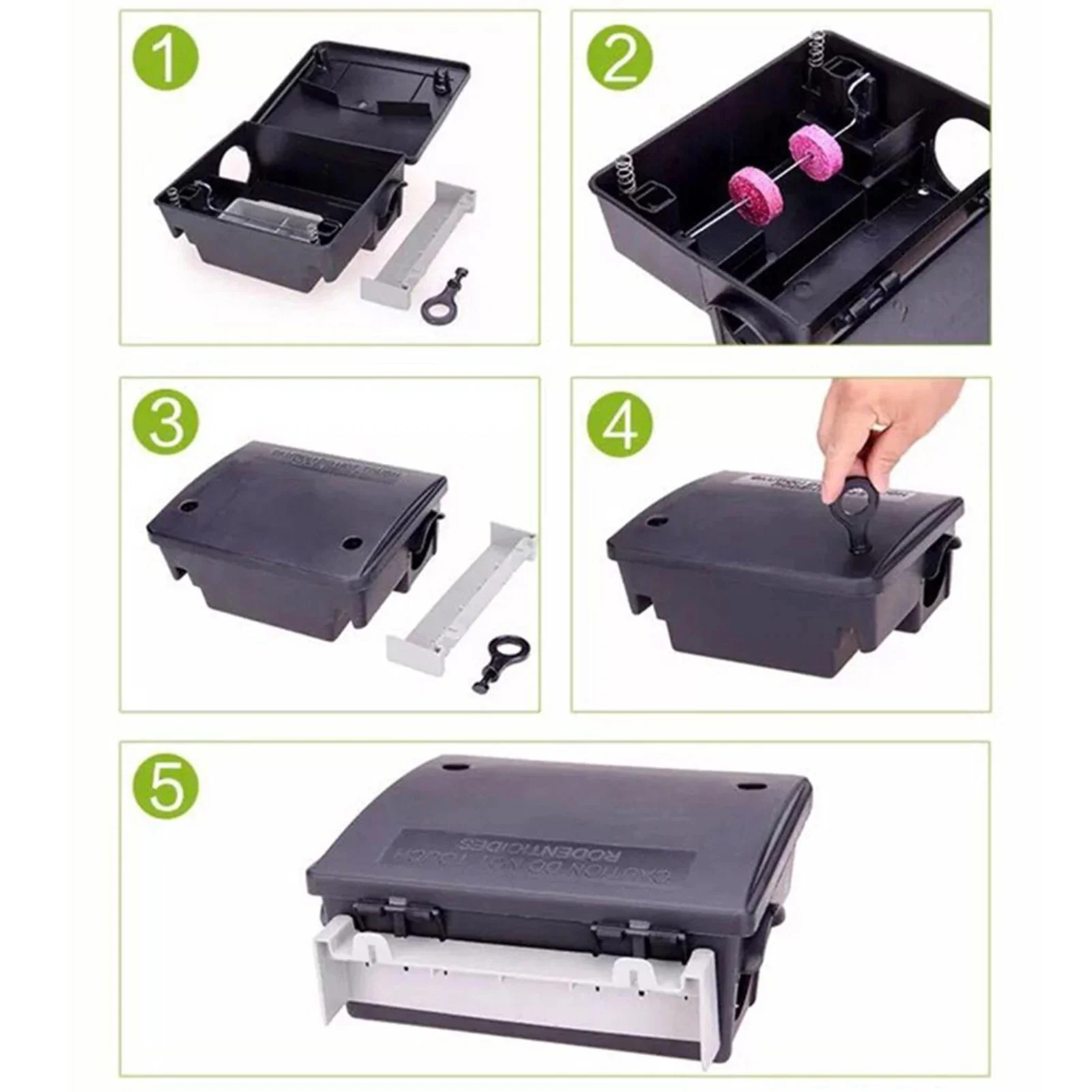 Professional Humane Mouse Trap for Indoor and Outdoor Use - Image 3