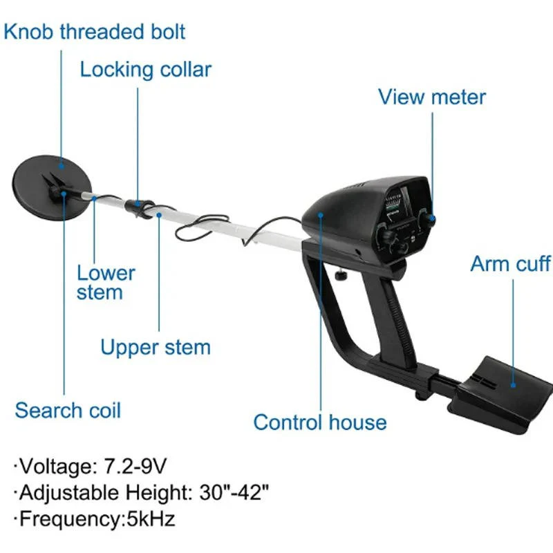 Professional Underground Metal Detector - High Accuracy For Gold Detecting & Treasure Hunting - Image 11