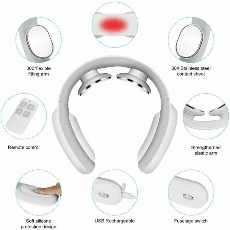 Pulse & Heat Intelligent Neck Massager - Image 3