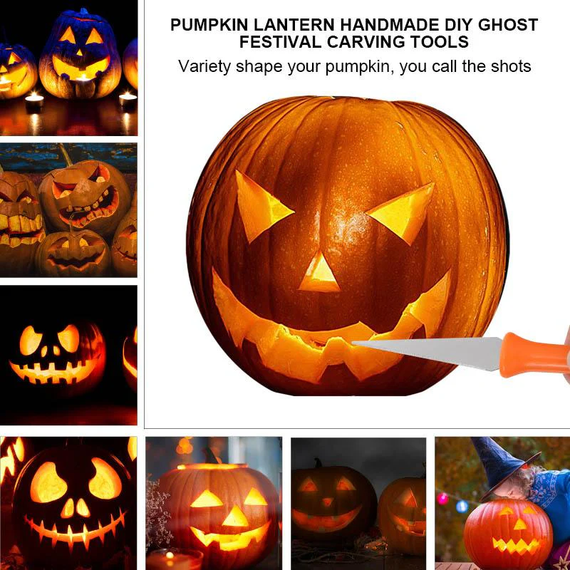 Pumpkin Cutting Set Stainless Steel Cutting Tool Set - Image 8