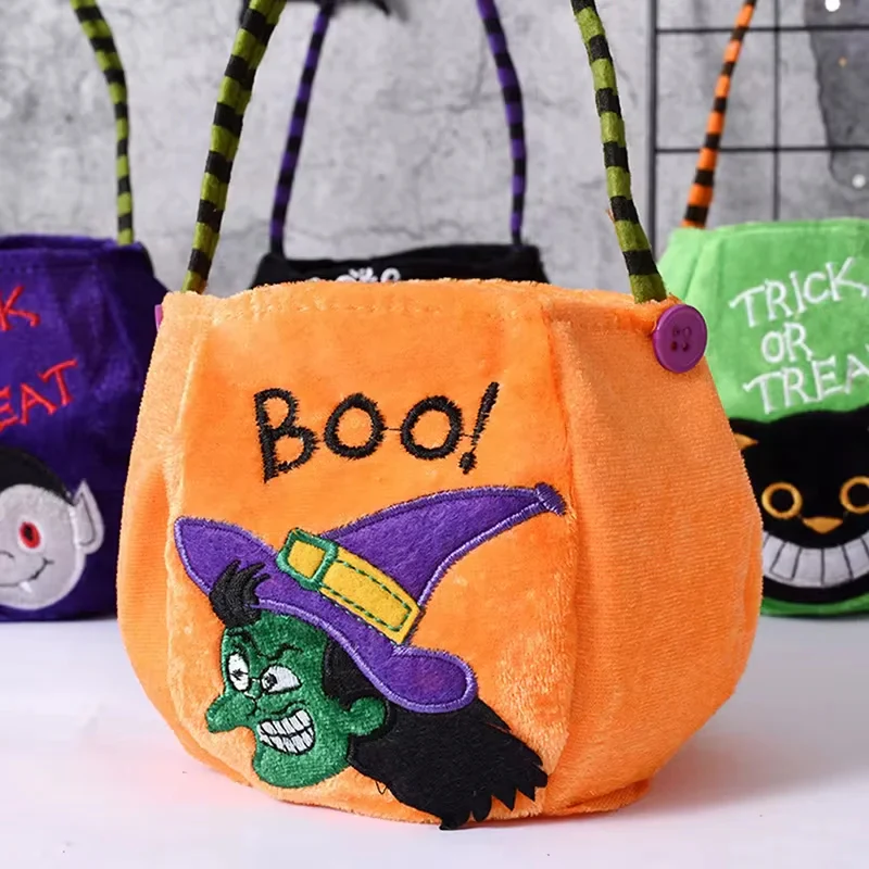 Pumpkin Halloween Treat Bag for Kids - Image 3