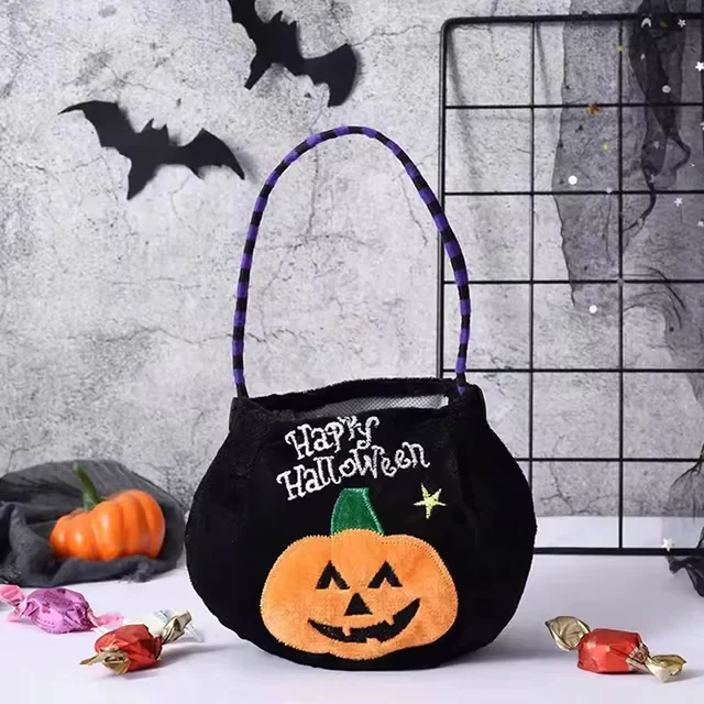Pumpkin Halloween Treat Bag for Kids - Image 4
