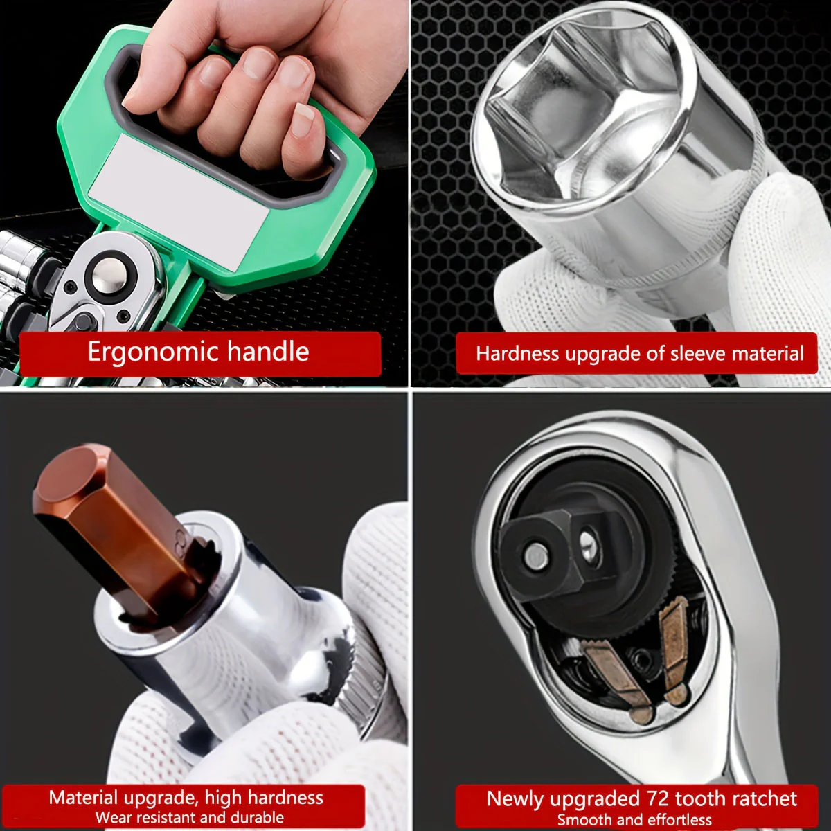 Ratchet Wrench Socket Set - Image 7