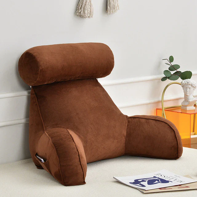 Reading Bed Pillow with Arms - Image 6