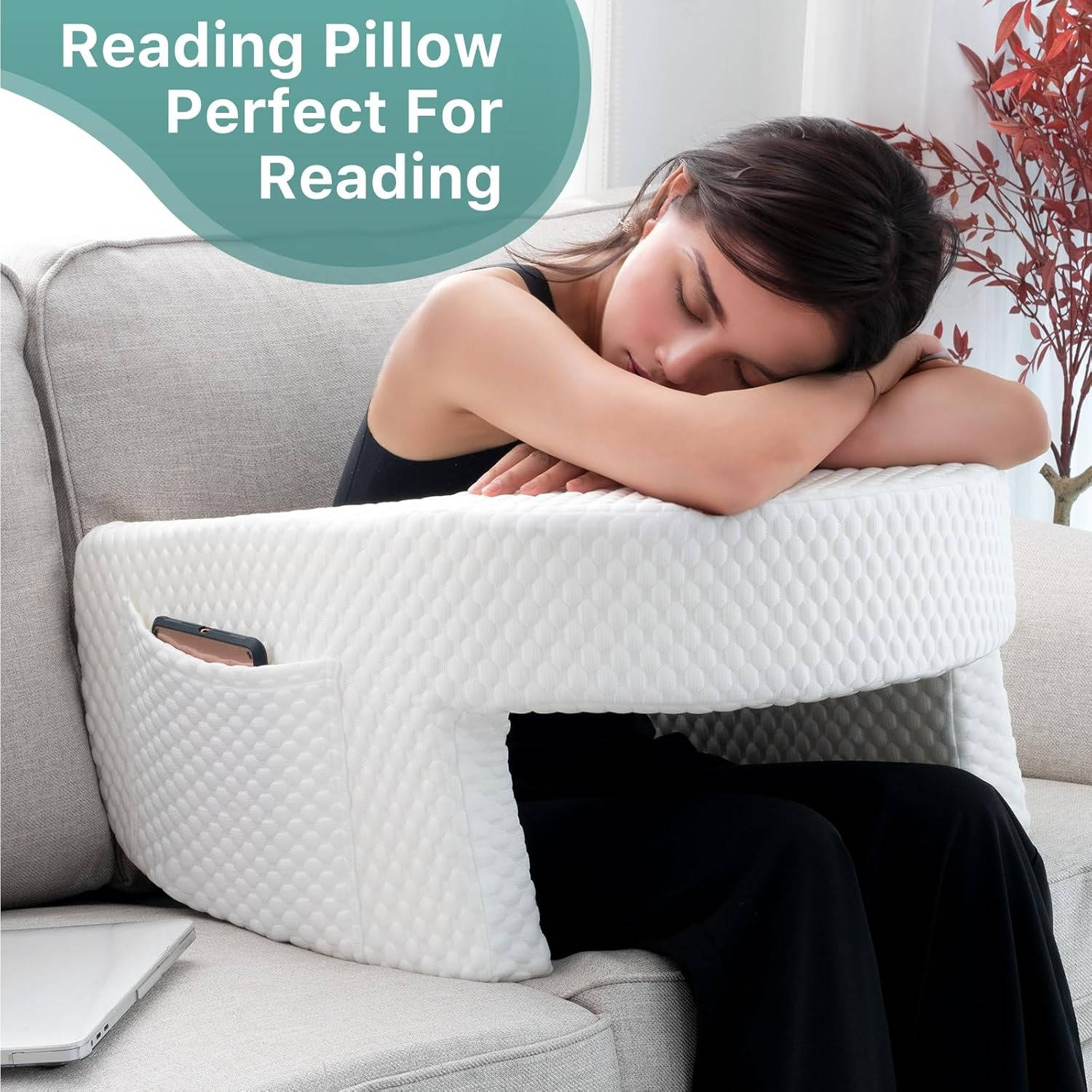 Reading Pillow For Bed - Image 4