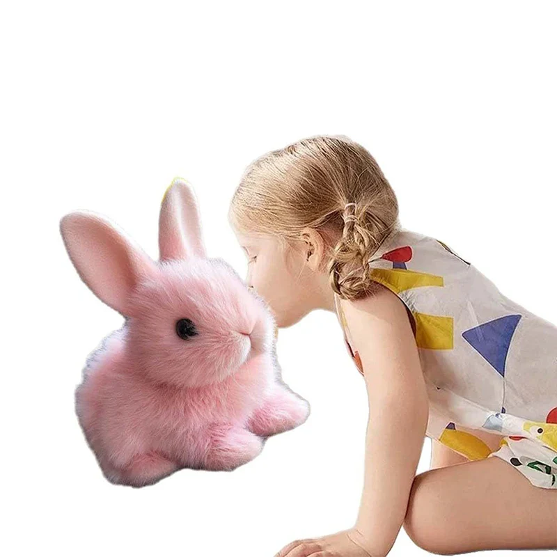 Realistic Easter Bunny Toy - Image 3