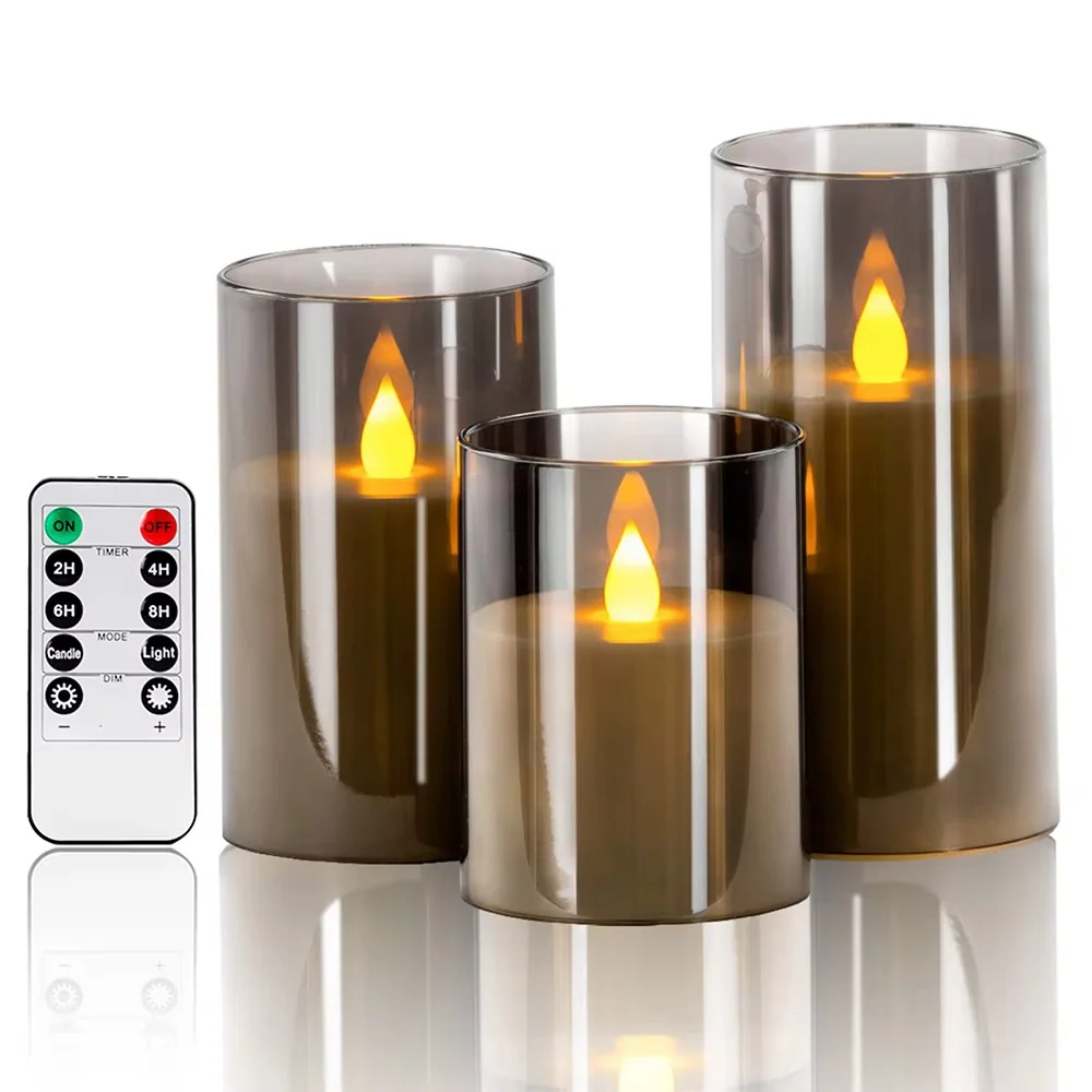 Realistic Flameless Candles With Remote - Image 12