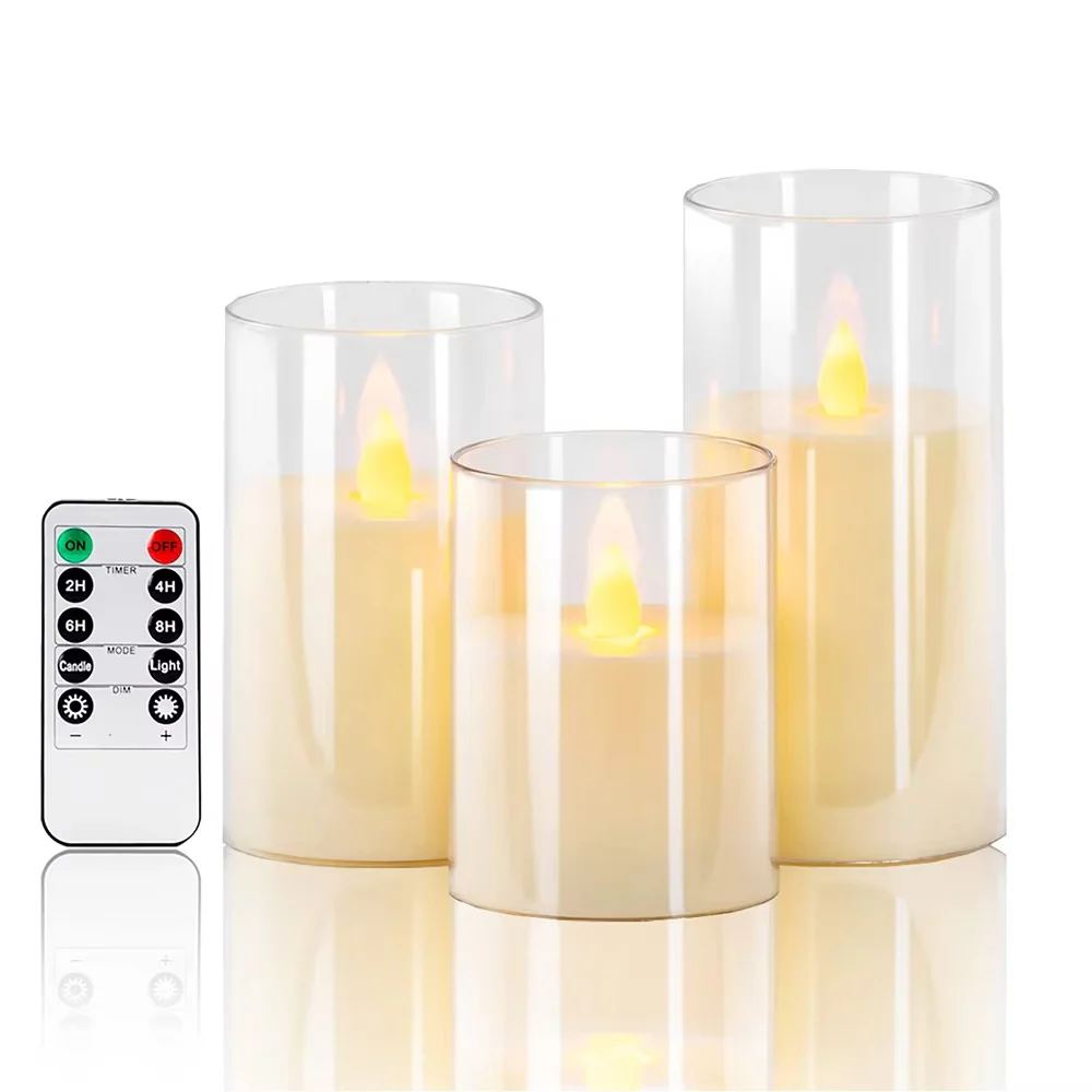 Realistic Flameless Candles With Remote - Image 13