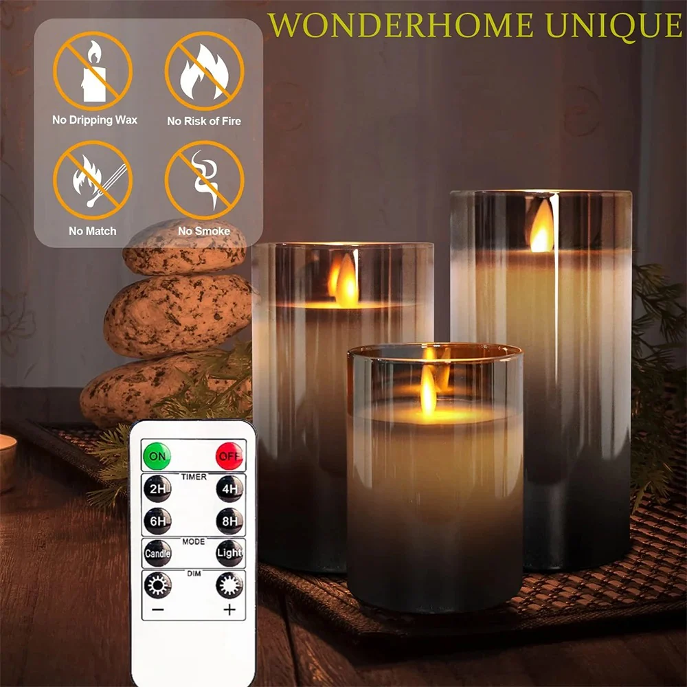 Realistic Flameless Candles With Remote - Image 2