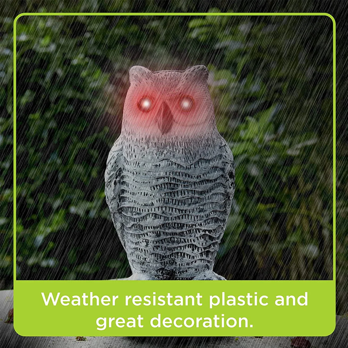 Realistic Owl Decoy Bird Repeller - Image 2