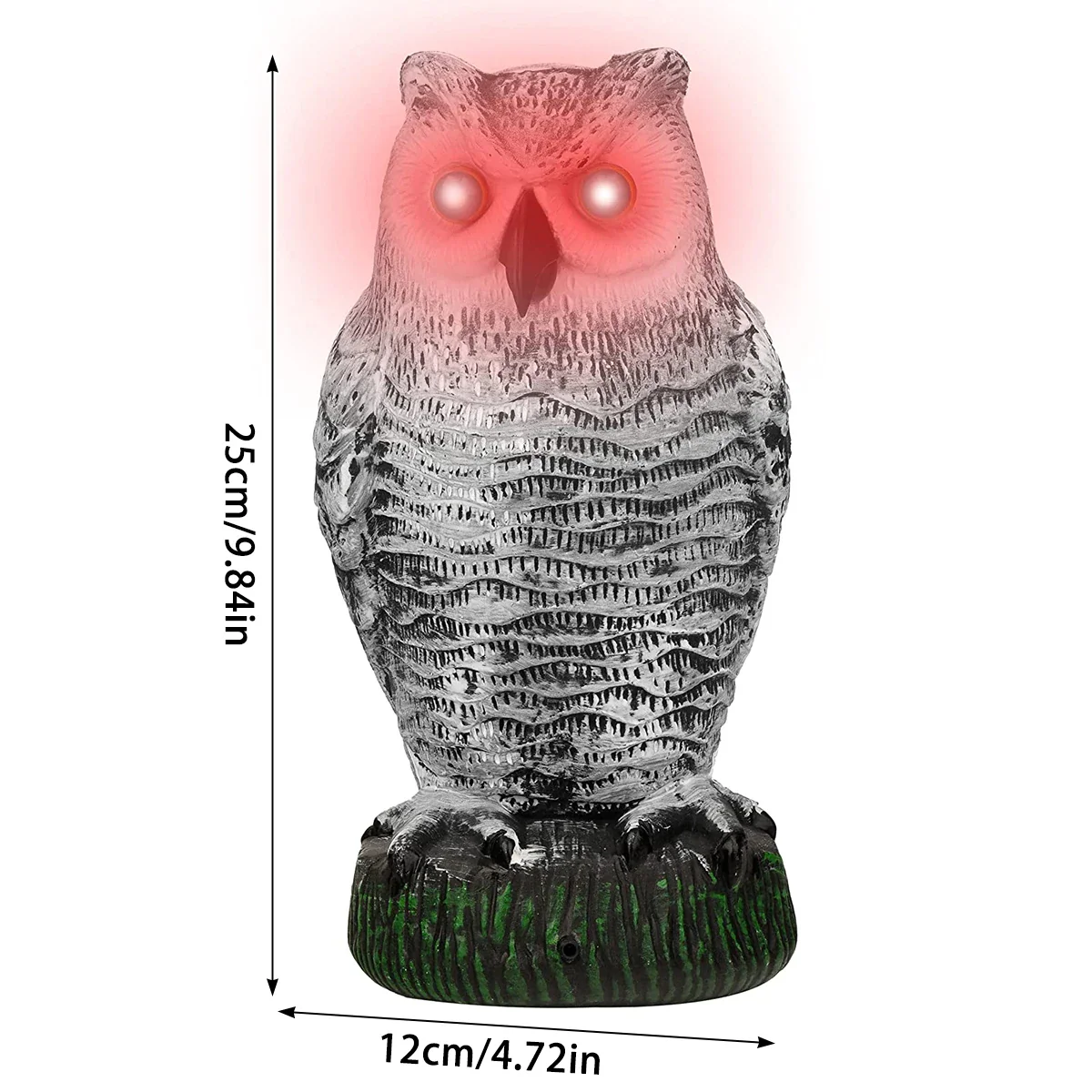 Realistic Owl Decoy Bird Repeller - Image 4