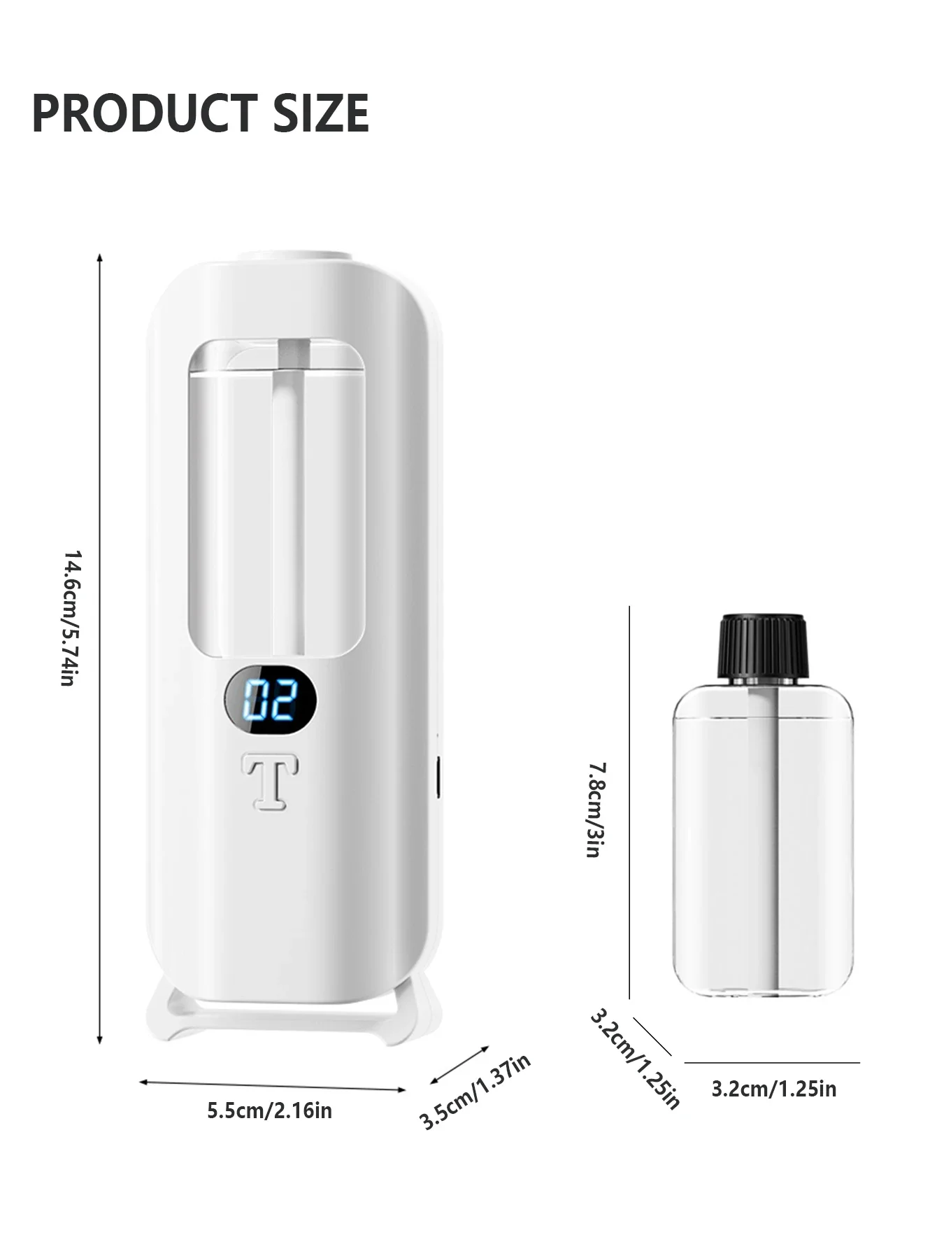 Rechargeable Essential Oil Diffuser with 5 Spray Modes - Image 3