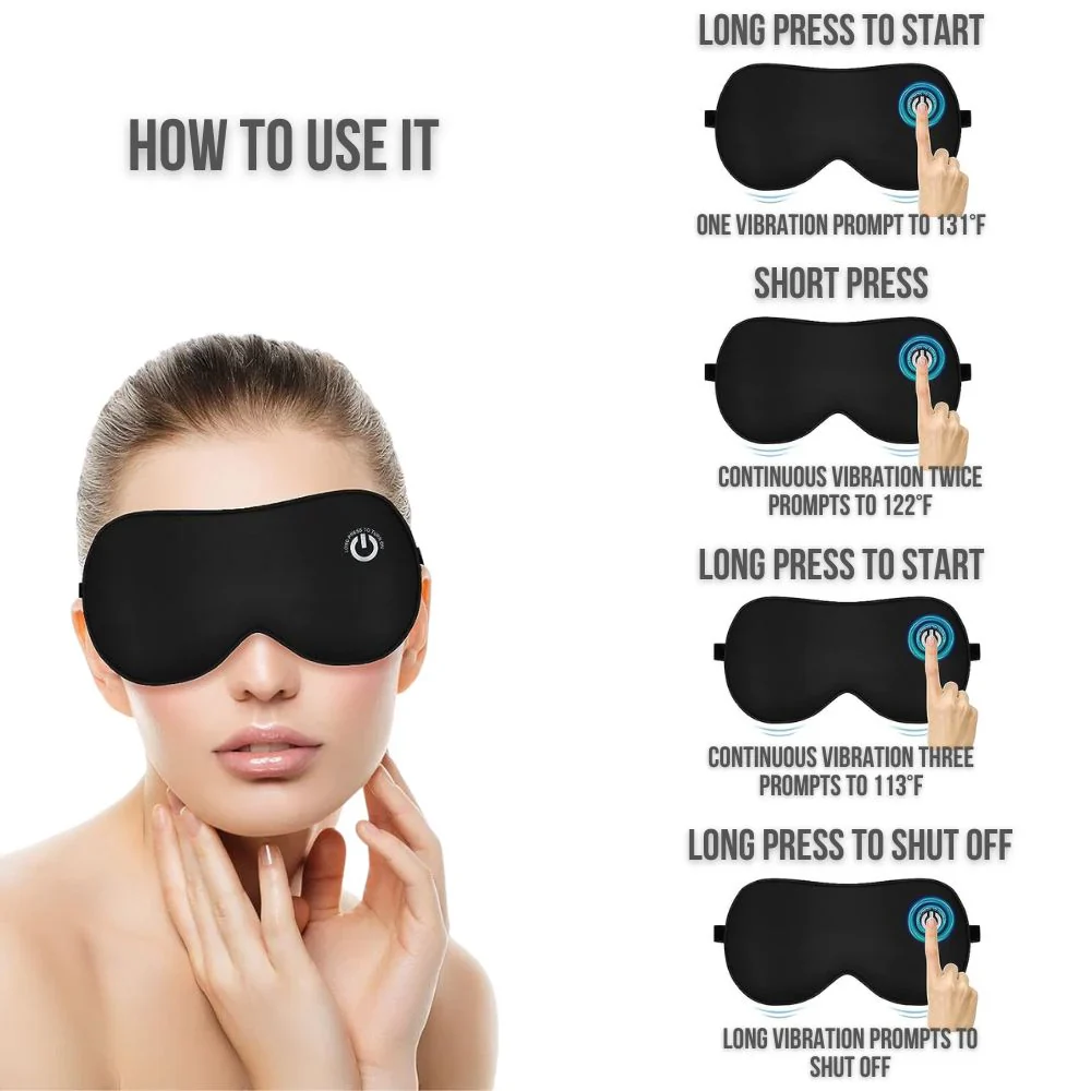 Rechargeable Heated Eye Mask - Image 6
