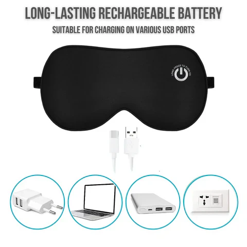 Rechargeable Heated Eye Mask - Image 8