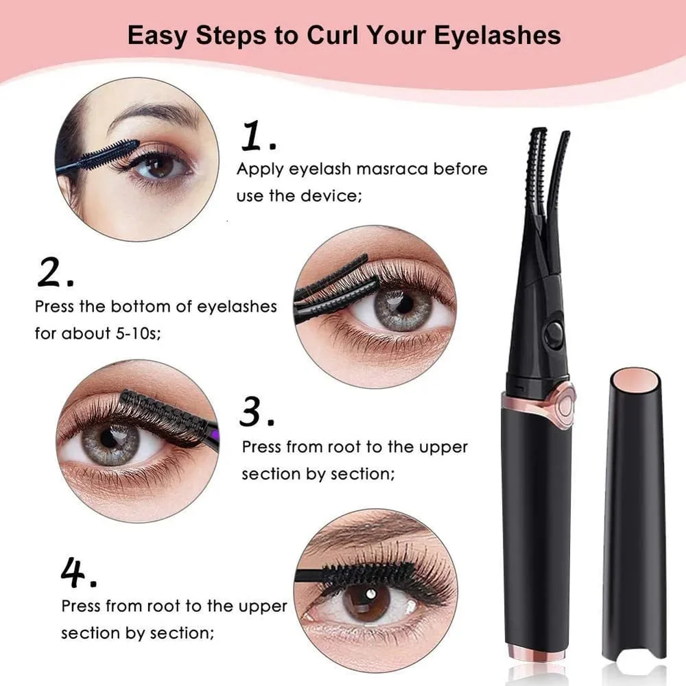 Rechargeable Heated Eyelash Curler - Image 3