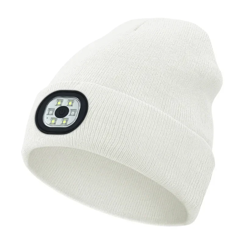Rechargeable LED Beanie Hat for Winter - Image 6