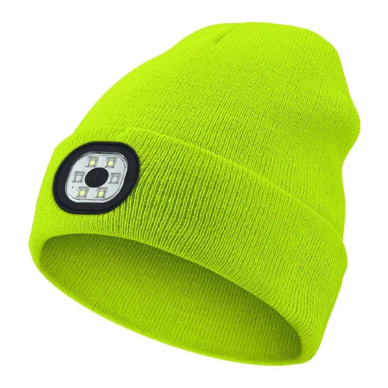 Rechargeable LED Beanie Hat for Winter - Image 8