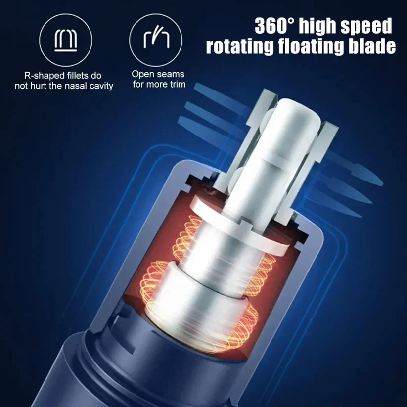 Rechargeable Nose & Ear Hair Trimmer - Image 10