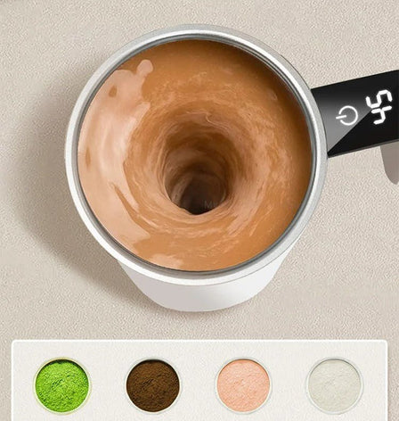 Rechargeable Mug with Built-in Stirring - Image 2