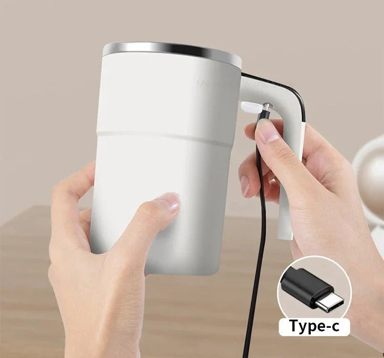 Rechargeable Mug with Built-in Stirring - Image 4